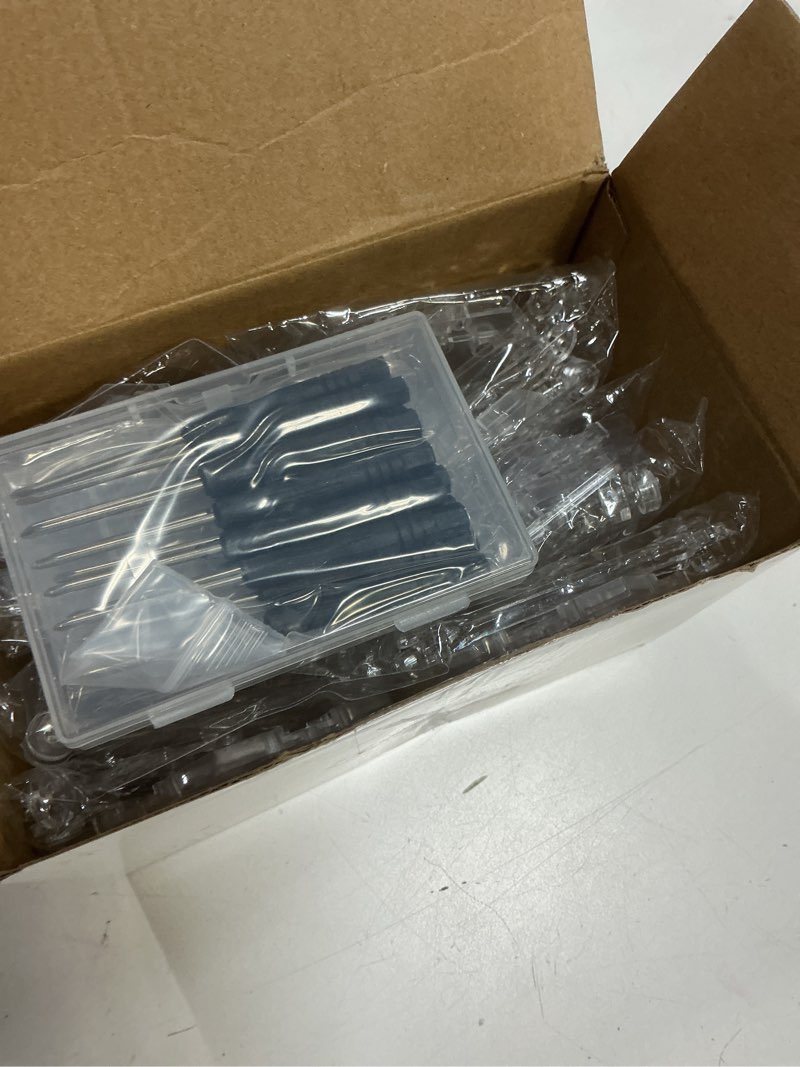 Condition photo showing New/Like New for 12 Pack Action Figure Stand Model Support Stand Clear Assembly Doll Accessories Action Figure Display Holder Base with Screwdriver Compatible with Gundam Hg/rg 1/144(Hexagon)