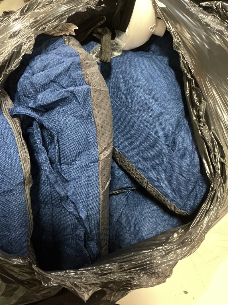Condition photo showing Good Condition for Chair Cushions for Dining Chairs, Dining Chair Cushions, Tufted Indoor Chair Pads with Ties & Non Slip Backing, Seat Cushions for Kitchen Chairs 16.5” x 16.5” x 3.5”, Set of 6, Navy Blue Navy Blue Pack of 6