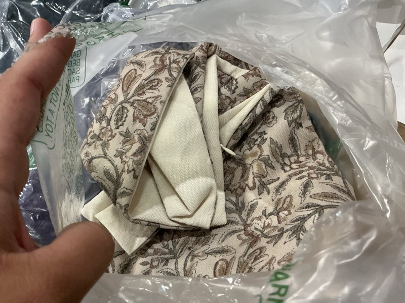 Condition photo showing Good Condition for amor virisso floral throw pillow covers 18x18 set of 2 vintage block print pillow covers decorative pillow covers couch pillows for living room farmhouse accent sofa pillows, red/sand red/sand 18" x 18" (pack of 2)