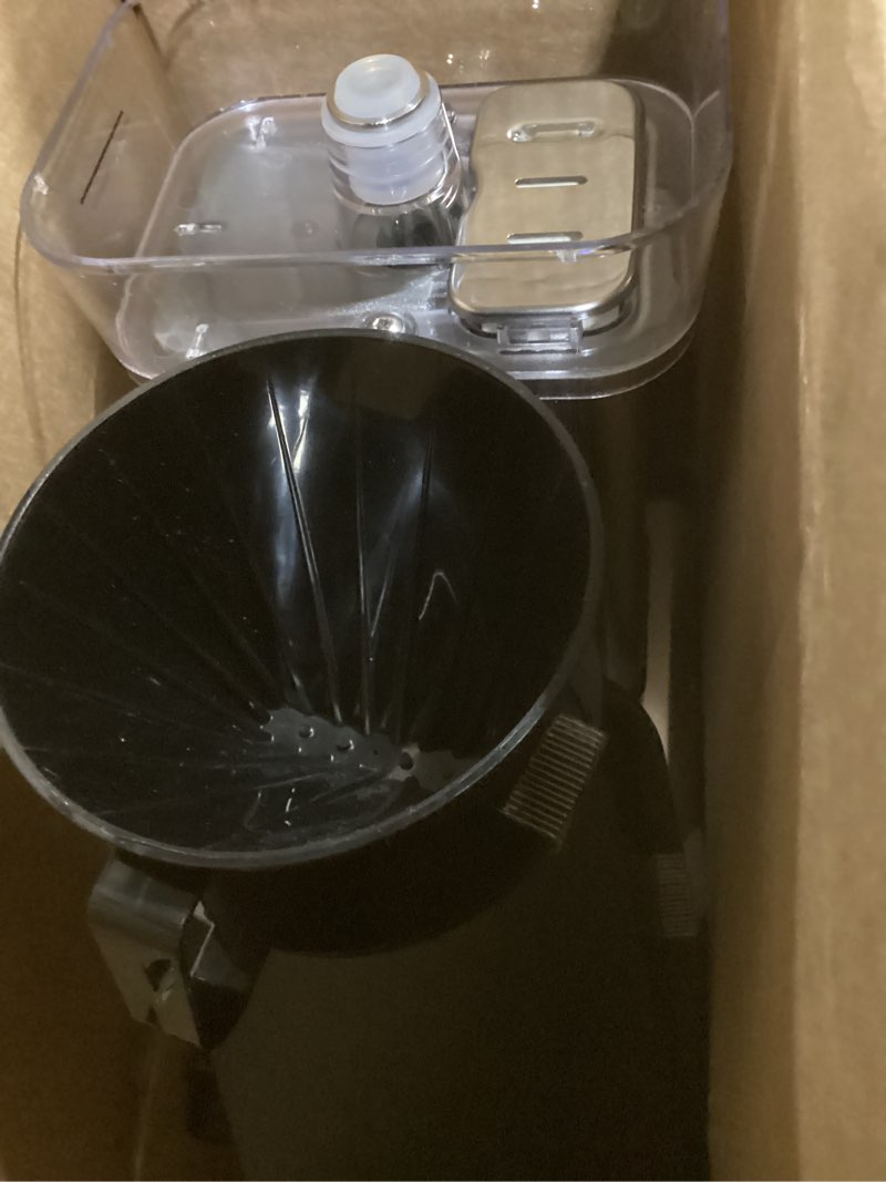 Condition photo showing As Is for technivorm moccamaster 69212 cup one, one-cup coffee maker 10 ounce polished silver coffee maker polished silver