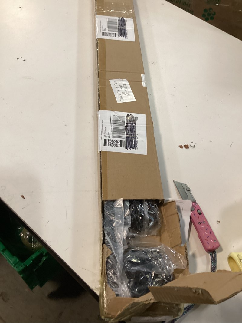 Condition photo showing New/Like New for 3 Tier Christmas Stocking Holder Stand for Floor, 20 Hook Stocking Hanger Rack, Black Holiday Display Decoration Holder, Heavy Duty Metal Tubes with Removable Adjustable Hook