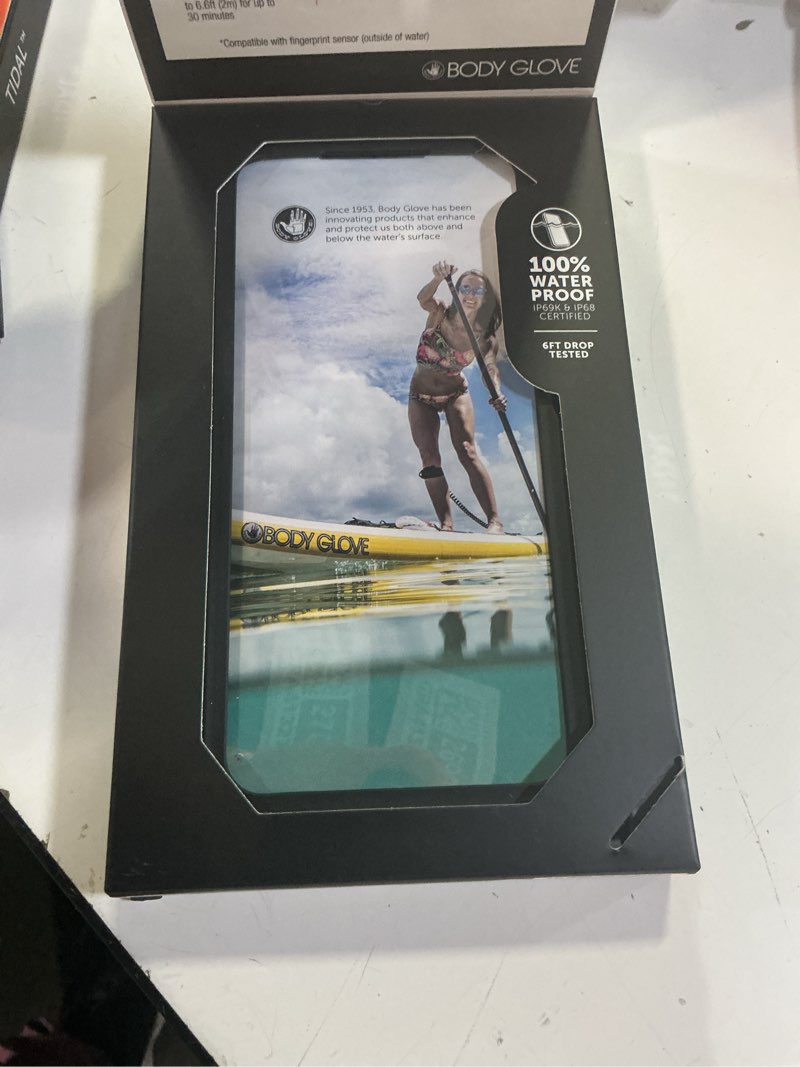 Condition photo showing New/Like New for body glove waterproof tidal phone case for samsung galaxy a17 5g - black/clear