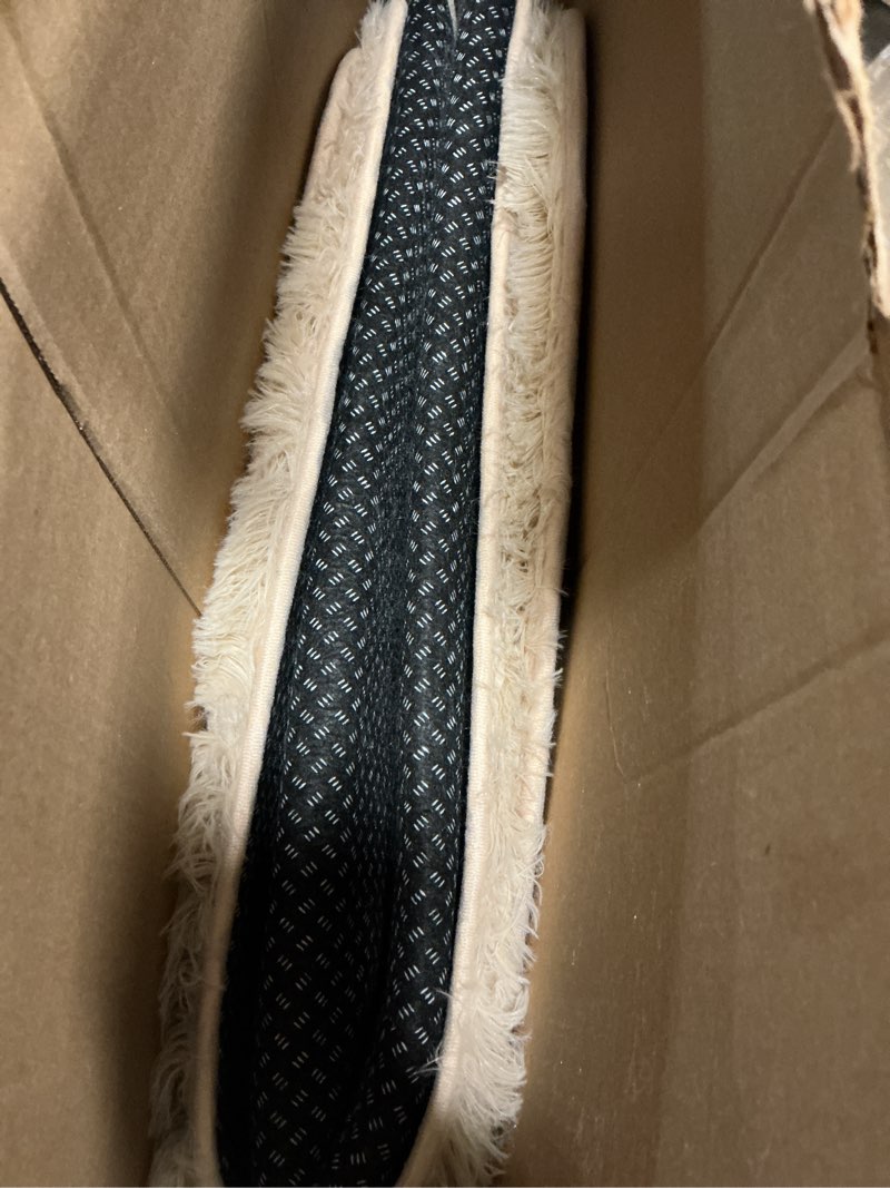 Condition photo showing Good Condition for ophanie beige rugs for bedroom living room, fluffy fuzzy furry carpet, plush soft shaggy bedside indoor floor 4x6 area rug for kids girls boys baby teen dorm nursery home decor aesthetic beige rectangular 4' x 6' (rectangular)