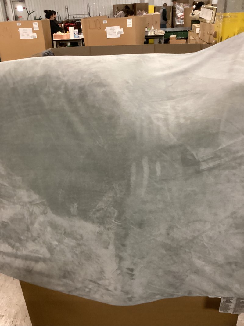 Condition photo showing Good Condition for Blissful Diary 1.3" Thick Baby Play Mat, 50x50 Playpen Mat with Removable & Washable Cover, Ultra Soft Crawling Rug for Floor, Foam Cushion & Non-Slip Backing for Kid, Toddlers and Infants, Light Grey Light Grey 50" X 50" X 1.3''