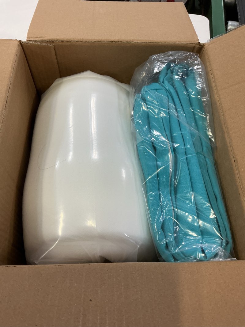 Condition photo showing Good Condition for Tounosnt Outdoor Bench Cushion 42 X 18 X 3.5 Inch Thick Waterproof Patio Furniture Cushions, Patio Porch Swing Replacement Seat Pad with Tie Straps and Anti-Slip, for Backyard Garden, Lake Blue Lake Blue 42 x 18 x 3.5 in