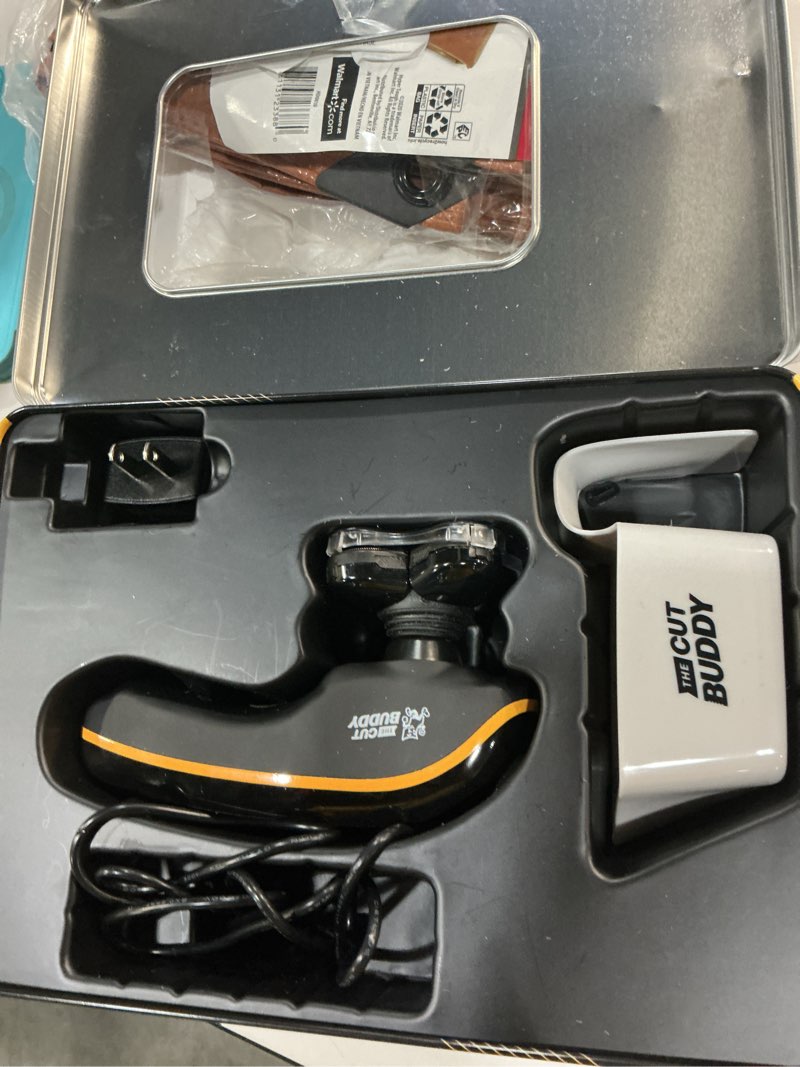 Condition photo showing Good Condition for the cut buddy bald buddy electric cordless head shaver for bald men with water resistant replaceable head and ergonomic handle