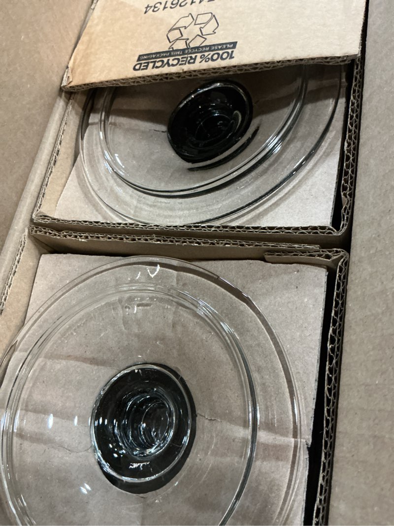 Condition photo showing New/Like New for anchor hocking heritage hill 1 gallon glass jar with lid, set of 2 1 gallon, set of 2