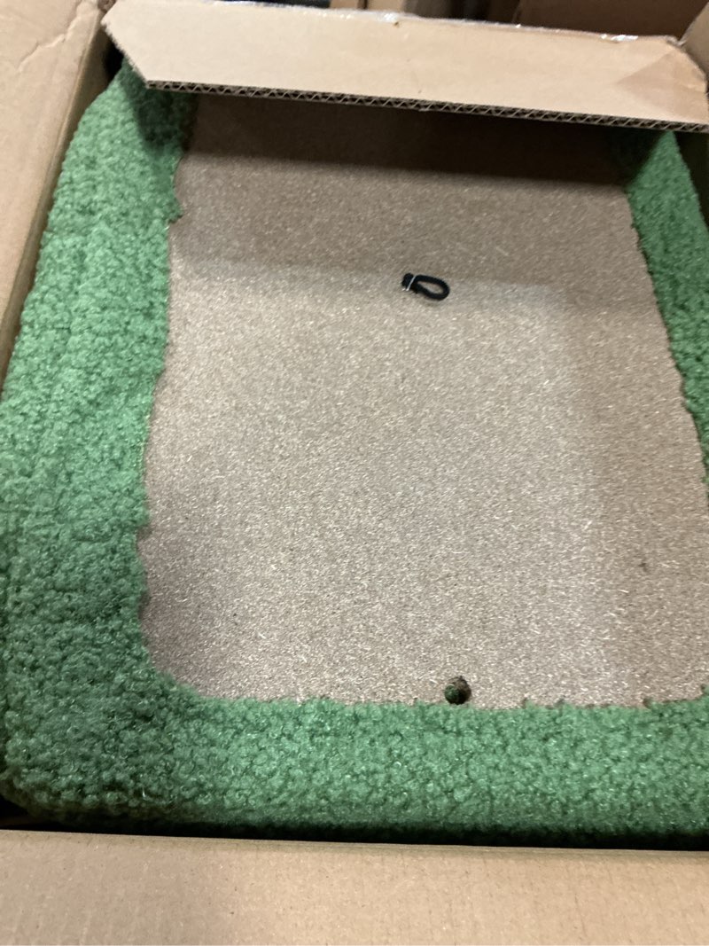 Condition photo showing Good Condition for aiwikide 37.4" cactus cat tree tower with twin cat condos for indoor cats, all-in-one activity center with cat scratching post cozy sleeping perch hammock and toy balls,green green 37.4"