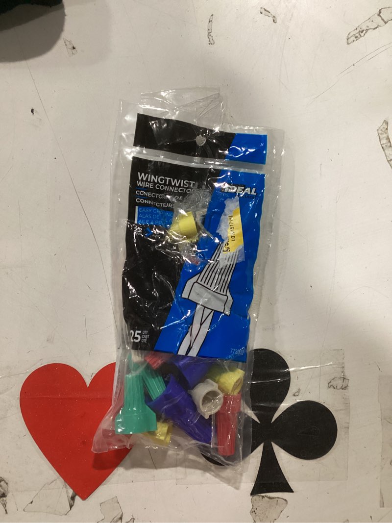 Condition photo showing Good Condition for IDEAL Wing Wire Connectors Red ( 25 -Pack 