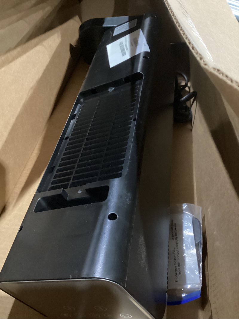 Condition photo showing As Is for Space Heaters for Indoor Use, 1500W PTC Ceramic Electric Heater with Thermostat, Room Temperature Display, 70° Oscillation, Remote Control, 12H Timer, Quiet Portable Heater for Office Bedroom