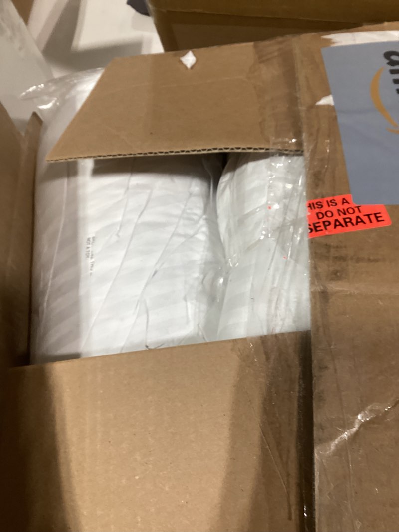 Condition photo showing Good Condition for Beckham Hotel Collection Shredded Memory Foam Pillow 2-Pack Queen | Adjustable Fill Cooling Bed Pillows for Side, Back & Stomach Sleepers Queen (Customizable Foam)