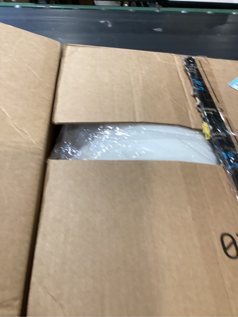 Condition photo showing As Is for foamyfoam high density 2 inch thick, 18 inch wide, 72 inch long upholstery foam, cushion replacement 2" x 18" x 72" (1 pack)