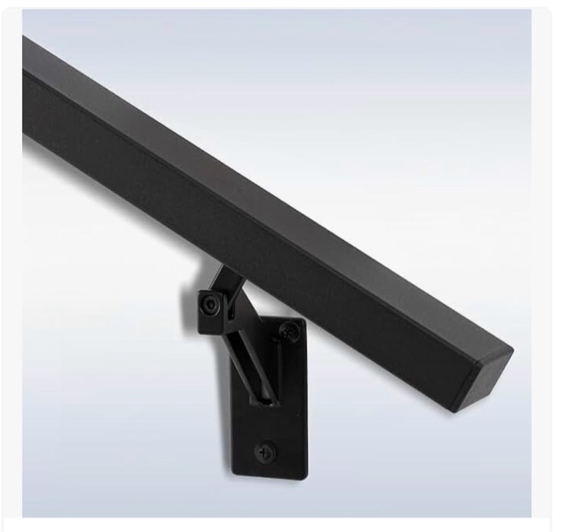 handrails for exterior interior steps wall mount with matte black finished stair handrails for kids 