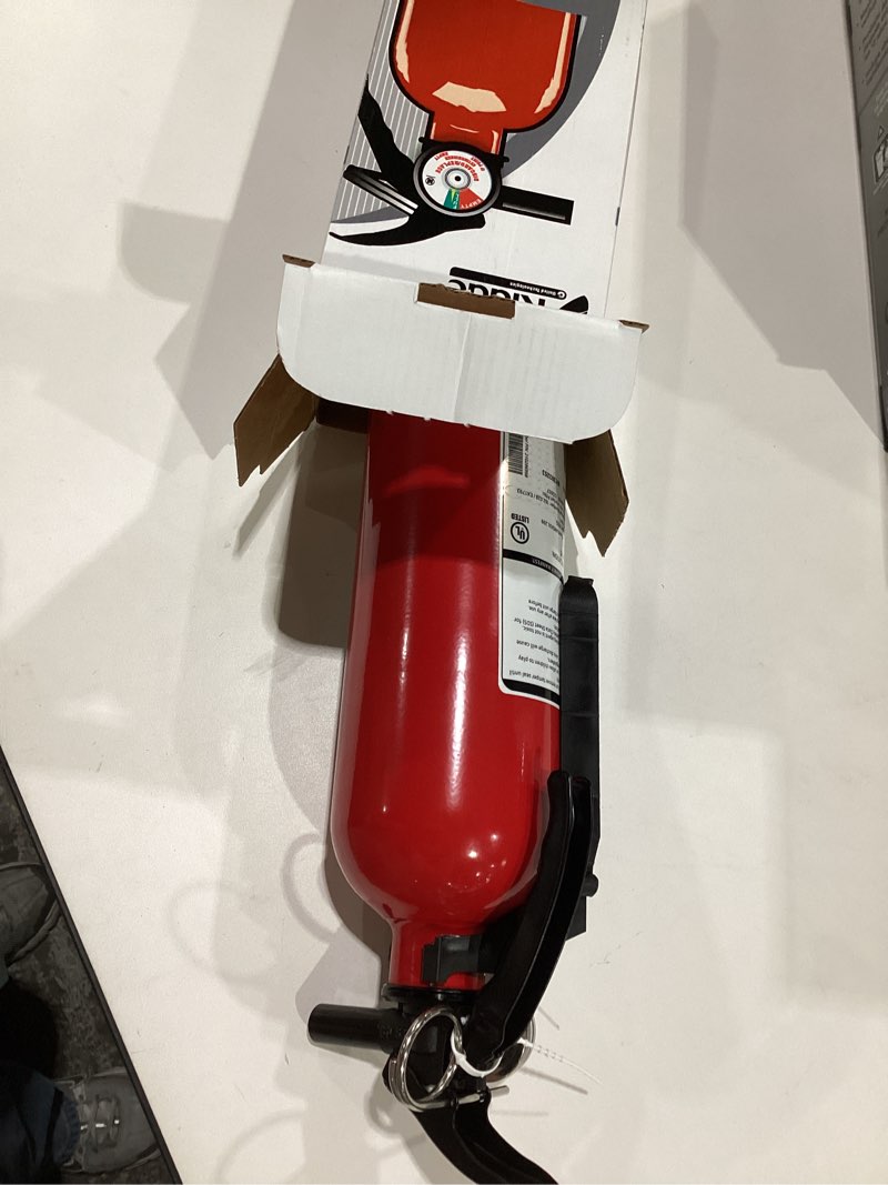 Condition photo showing New/Like New for Kidde, FA110G, Multi Purpose Fire Extinguisher for Home, Office, Dorm, Residential, 1A10BC 1 Pack