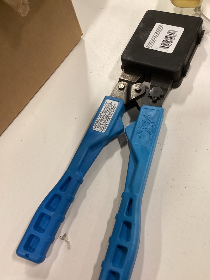 Condition photo showing As Is for SharkBite 1/2-in to 3/4-in PEX Crimp Tool