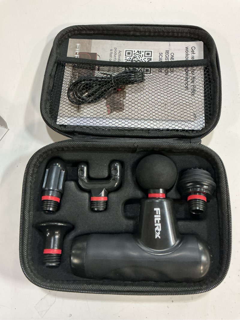 Condition photo showing Good Condition for fitrx mini pro neck and back massager, handheld deep tissue muscle massage gun