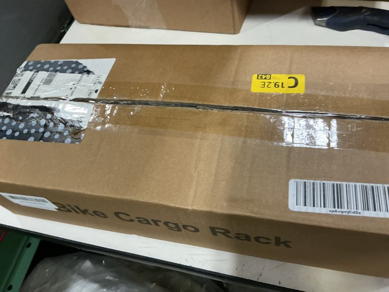 Condition photo showing New/Like New for rear bike rack,310 lb capacity solid bearings bike cargo rack w/fender & large size reflective,quick release mountain road bicycle rear racks,universal bike luggage touring carrier rack,yontuo