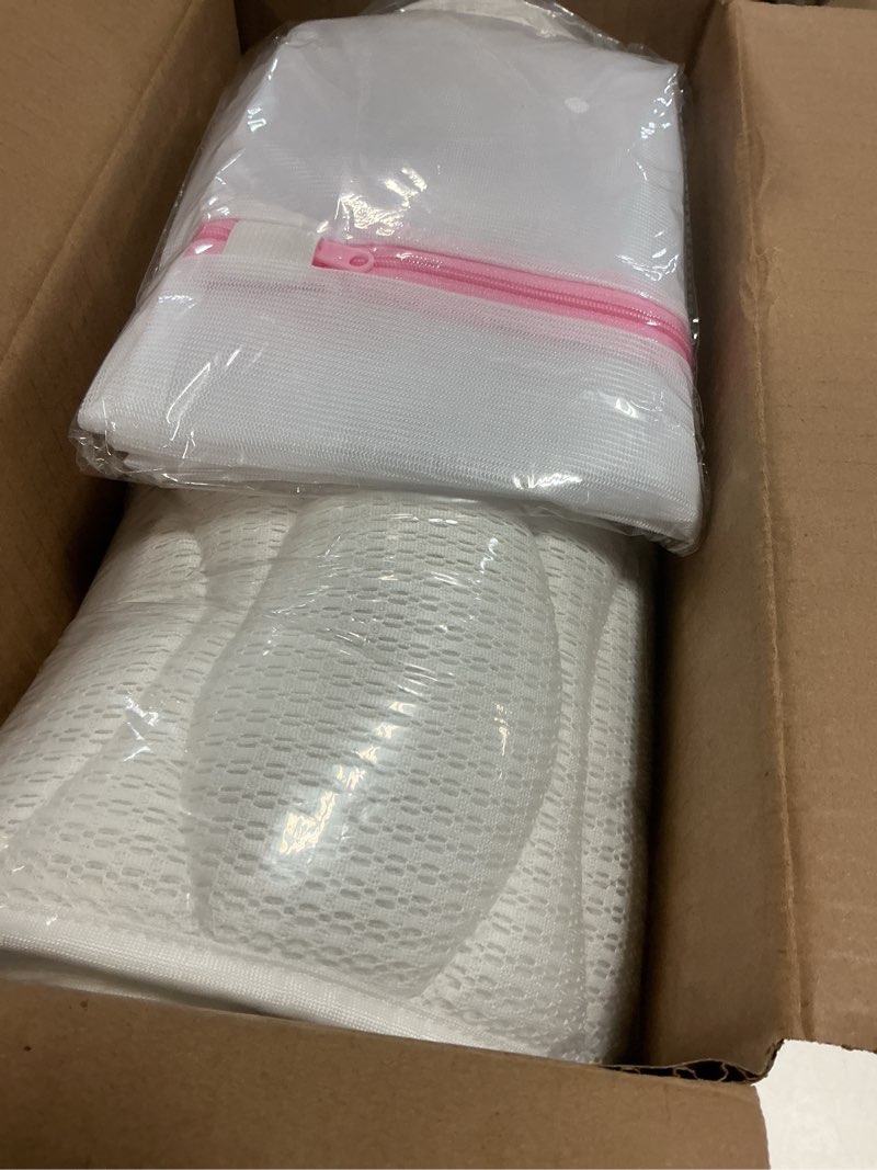Condition photo showing New/Like New for OMYSTYLE Full Body Bath Pillow, Bath Pillows for tub with Mesh Washing Bag & 21 Non-Slip Suction Cups, Spa Bathtub for Head Neck Shoulder and Back Support - 5D Air Mesh & Quick Drying 50x16 Inch (Pack of 1) White