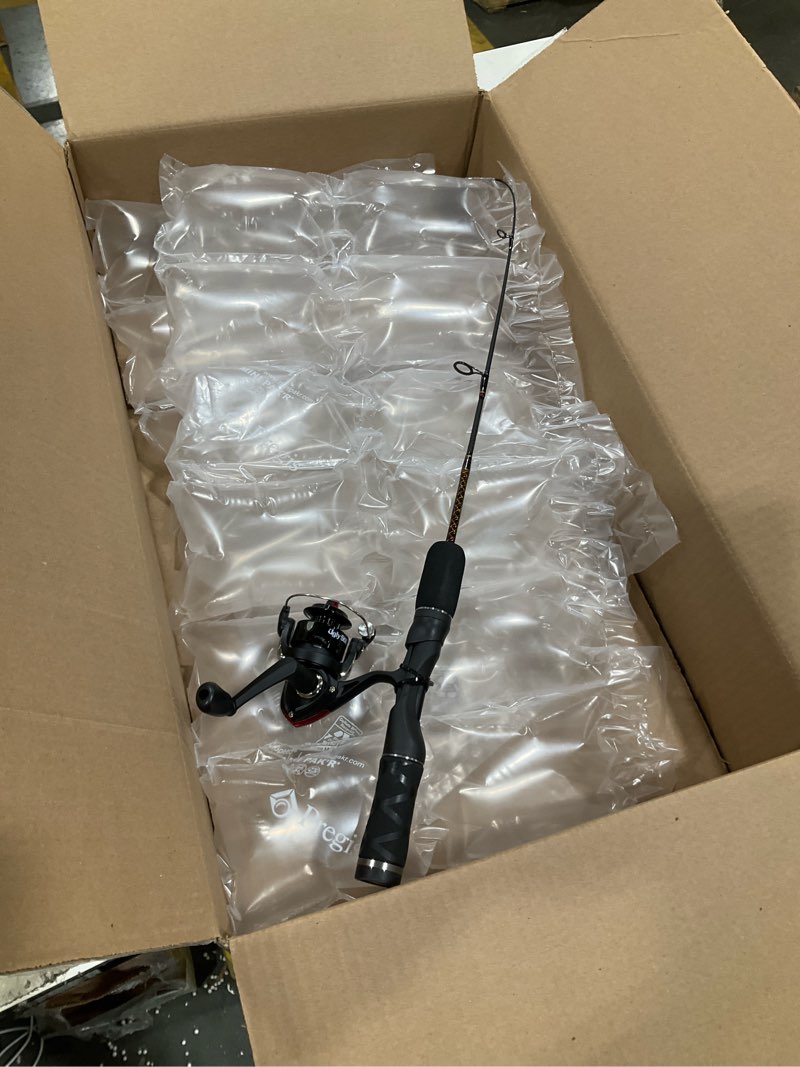 Condition photo showing Good Condition for Ugly Stik GX2 Ice Spinning Reel and Fishing Rod Combo