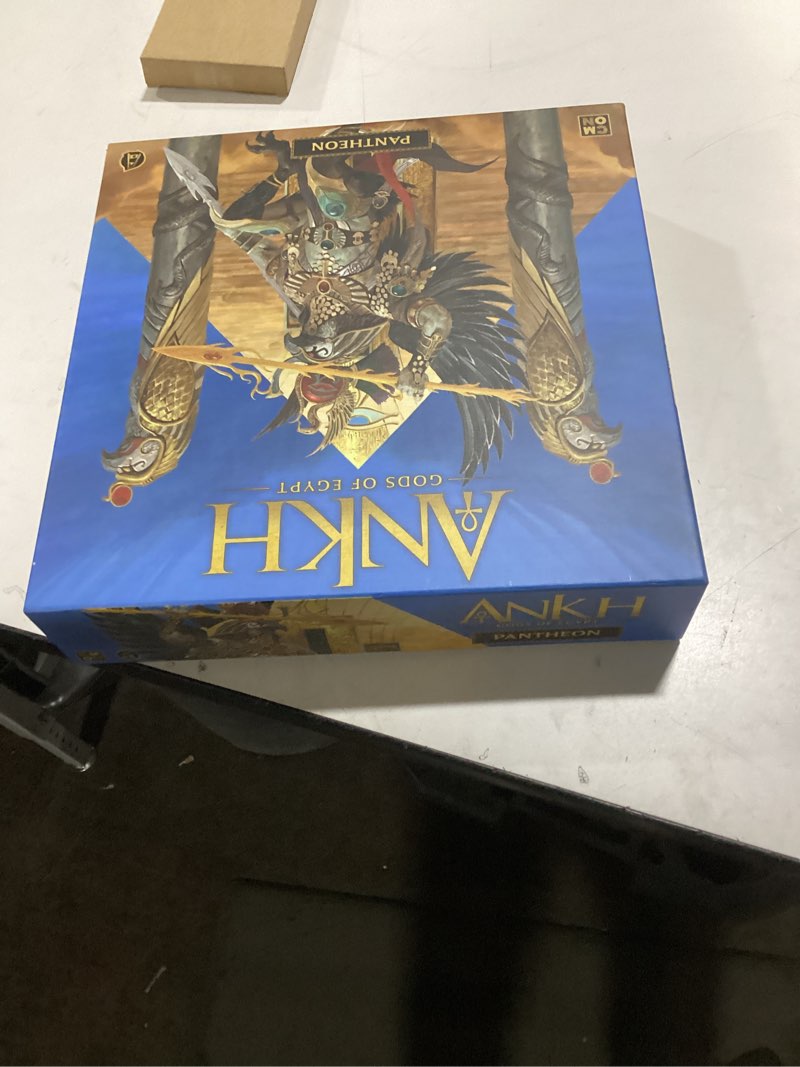 Condition photo showing New/Like New for Ankh Gods of Egypt Board Game Pantheon EXPANSION - Expand Your Divine Dominion, Strategy Game for Ki