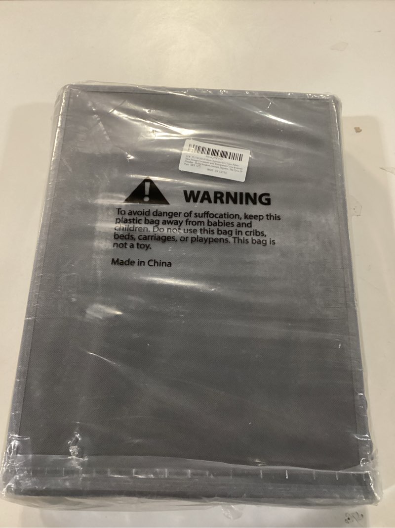 Condition photo showing New/Like New for Shoe Organizer for Closet (2-Pack:16+24-Cell) | Large Collapsible Fabric Cube Storage Boxes w/Clear Cover | Fits up to 20-40 Pairs Sandals/Sneakers | Space-Saving for Bedroom & Small Spaces 16 & 24 Compartments (Mixed Set) 2.0