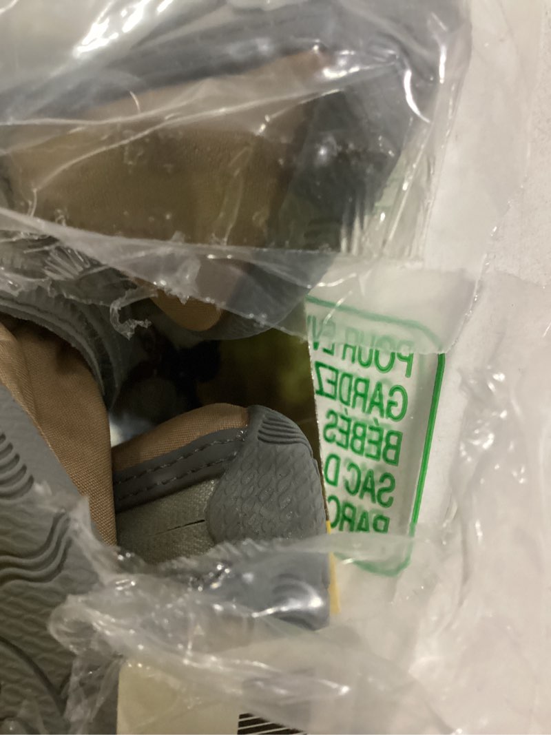 Condition photo showing Good Condition for qumy dog shoes for small dog, puppy dog boots & paw protectors for winter, summer hot pavement, waterproof in rainy weather, ourdoor walking, indoor hardfloors skid-resistant soles khaki size 2 khaki size 2: 1.59"x1.18"(l*w)