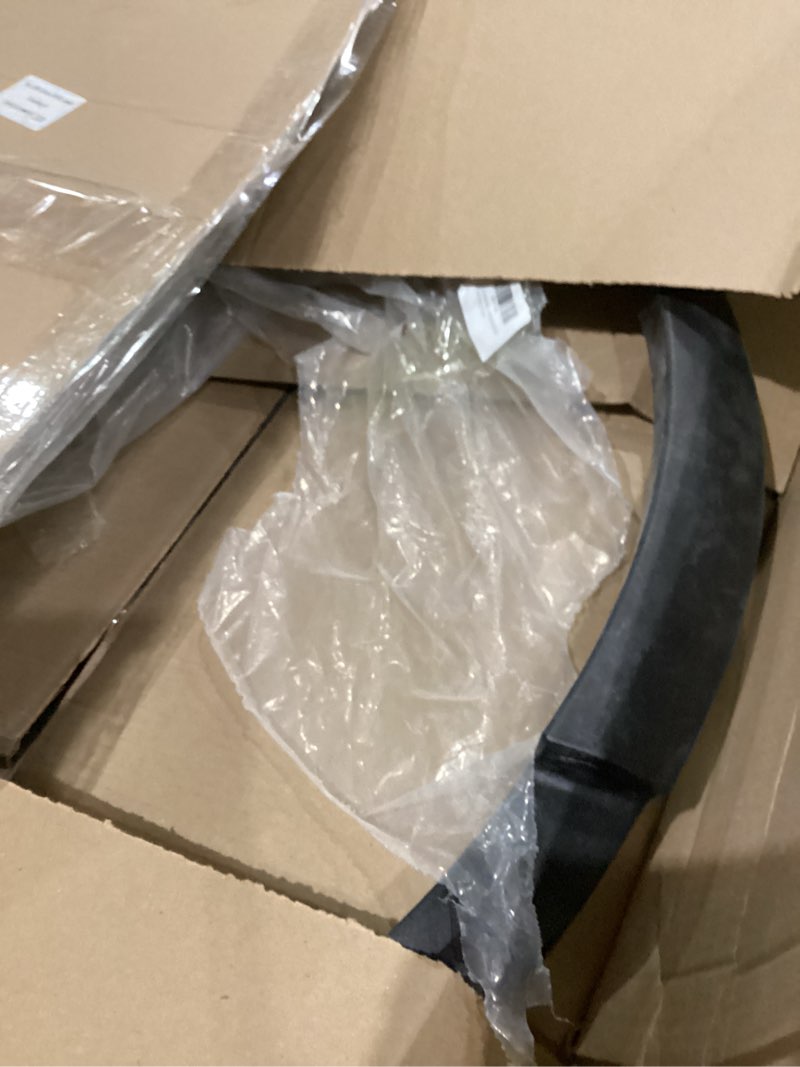 Condition photo showing As Is for Wheel Molding Trim Fit for Tesla Model Y 2020 2021 2022 2023 2024 Replace for 149416200B (Front Right Side)