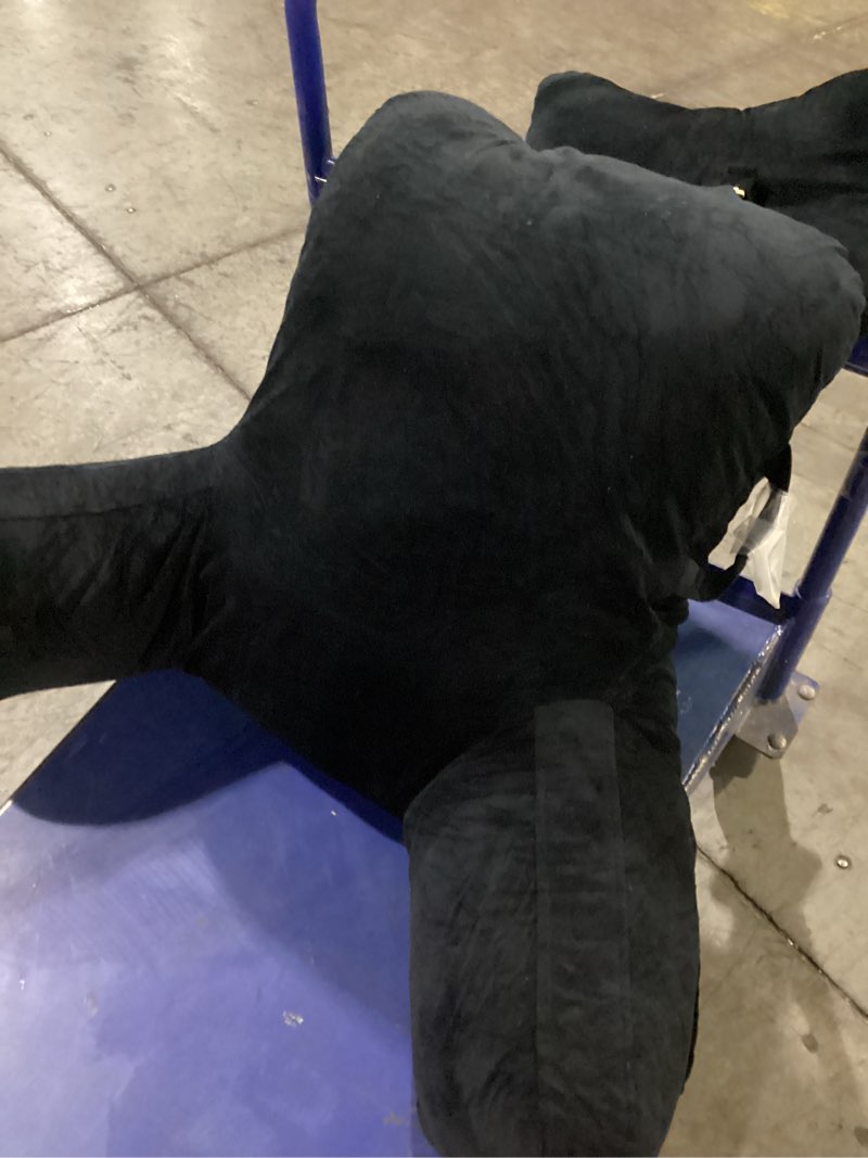 reading pillow-extra large 31" bed rest pillow with detachable neck roll & arms for sitting in bed o