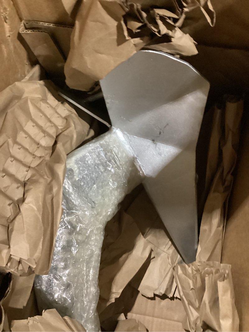 Condition photo showing New/Like New for lewmar galvanized steel delta anchor 22 lbs. for boats 25'- 35', lead ballasted tip for quick setting, integrated eye for trip line, measures 27-3/8" l x 12-1/4" w- 2020202224