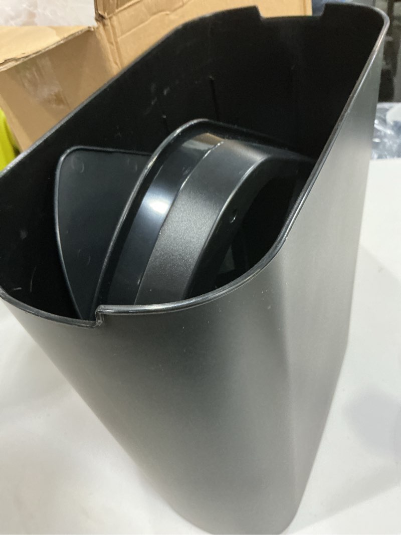 Condition photo showing Good Condition for cesun motion sensor trash can, 5 gallon automatic bathroom garbage can with lid, touchless smart plastic slim wastebasket for bathroom, office, rv, bedroom, living room, black