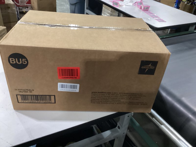 Condition photo showing New/Like New for FitRight Ultra Adult Diapers, Disposable Incontinence Briefs with Tabs, Heavy Absorbency, Large, 44"-56", 4 packs of 20 (80 total)