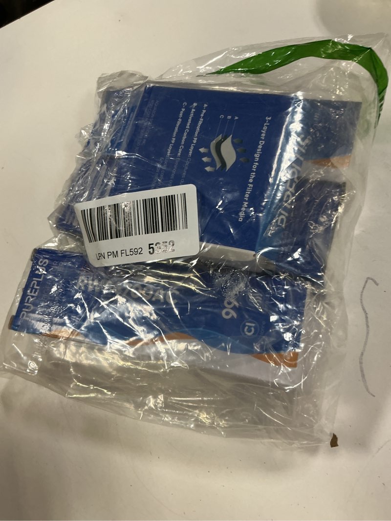 Condition photo showing Good Condition for PUREPLUS ADQ747935 Replacement for LG LT1000P LT1000 Kenmore Elite 9980 LT1000PC, MDJ64844601 ADQ74793501, LMXS28626S, LFXS26973S, LT120F Refrigerator Water and Air Filter,3Pack, Model: RWF4700AC Activated Carbon