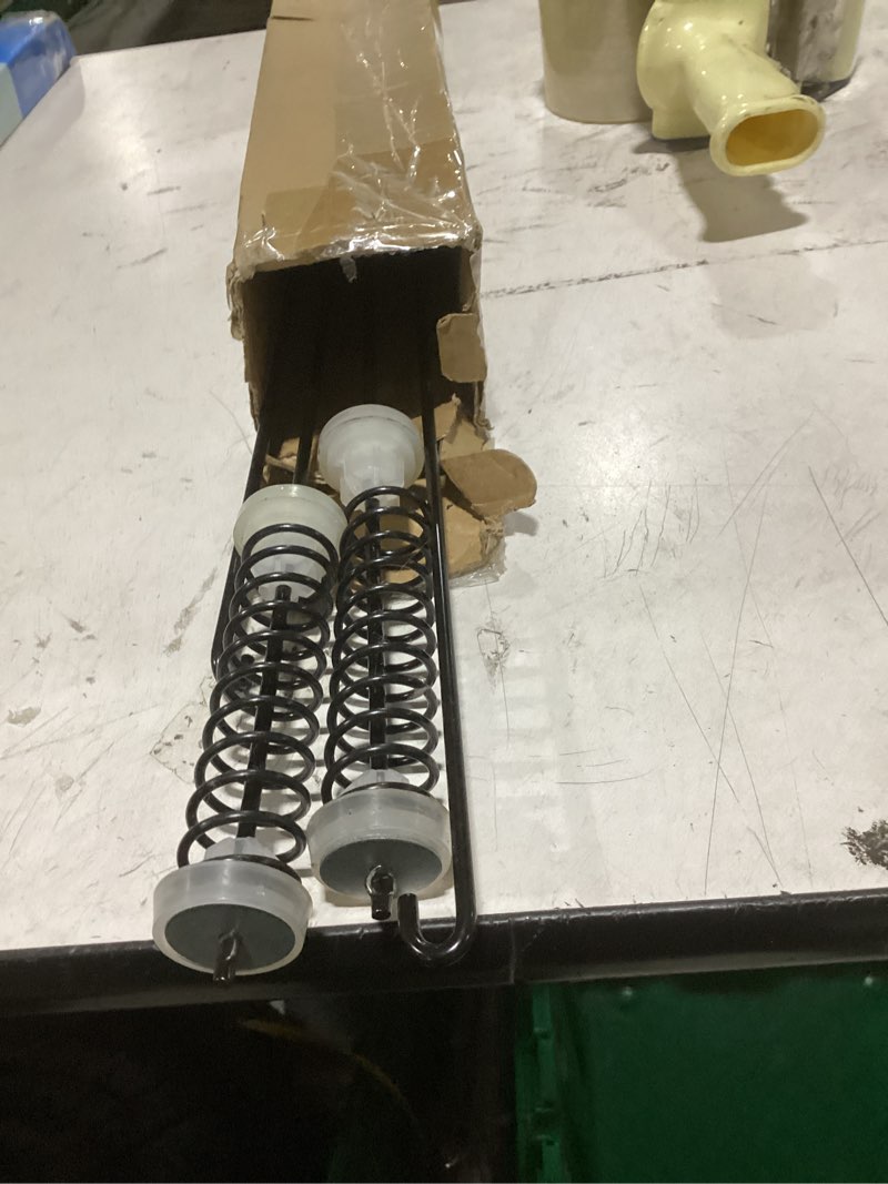 Condition photo showing Good Condition for upgrade w11217817 washer suspension rod kit compatible with whirlpool kenmore maytag amana inglis crosley replaces w11159470 w11226768 figure 5 shows more compatible models 4 pcs 2 year warranty