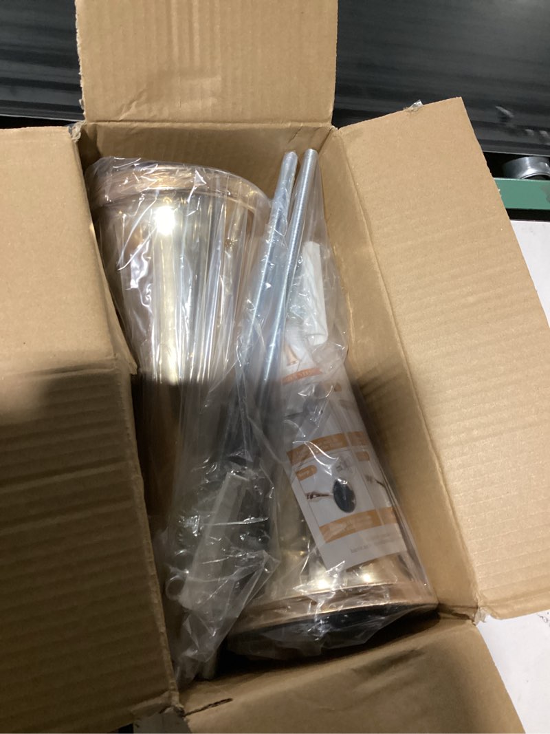 Condition photo showing Good Condition for SHOHAYTO 2 Pcs 22" Tall Gold Vases Metal Flower Arrangement Stand, Versatile for Centerpieces, Decoration for Table, Party, Wedding