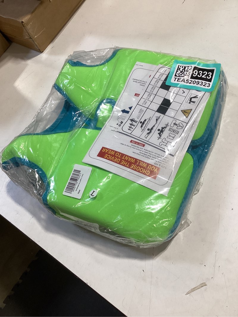Condition photo showing As Is for vine kids swim vest toddler learn to swim floatation jackets training vest for boys girls green 3-5 years