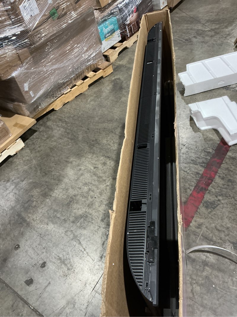 Condition photo showing As Is for samsung 65-inch class crystal uhd u8000f 4k smart tv (2025 model) endless free content, crystal processor 4k, metalstream design, knox security, alexa built-in