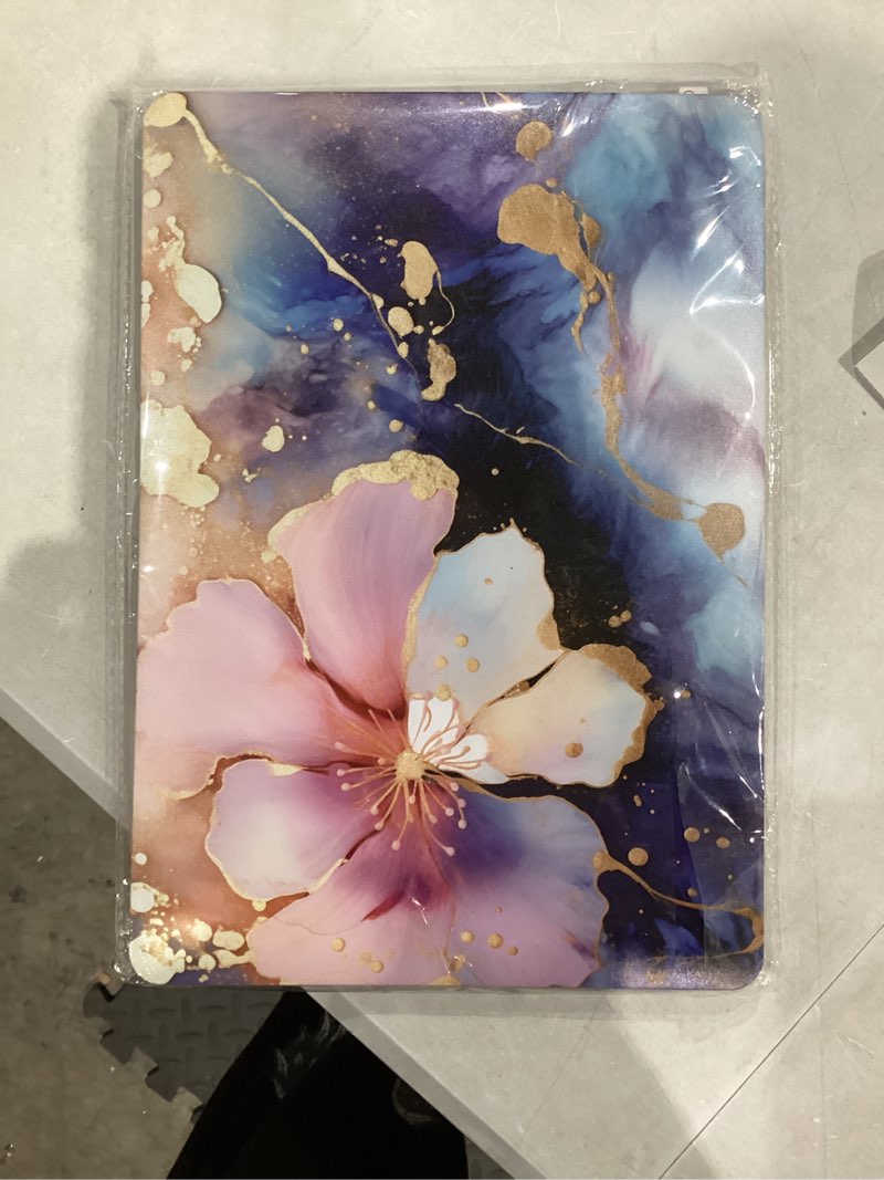 Condition photo showing New/Like New for cissook compatible with macbook pro 13 inch case m2 m1 a2338 a2251 a2289 2025-2020, plastic hard shell case & keyboard cover & screen film for macbook pro 13-inch with touch bar, marble flower pro13inch-marble flower