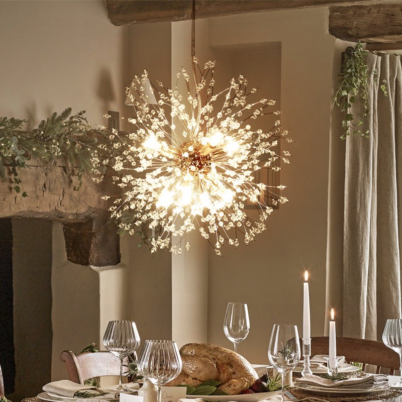  Wallin 8 - Light Sputnik Sphere Dining Chandelier