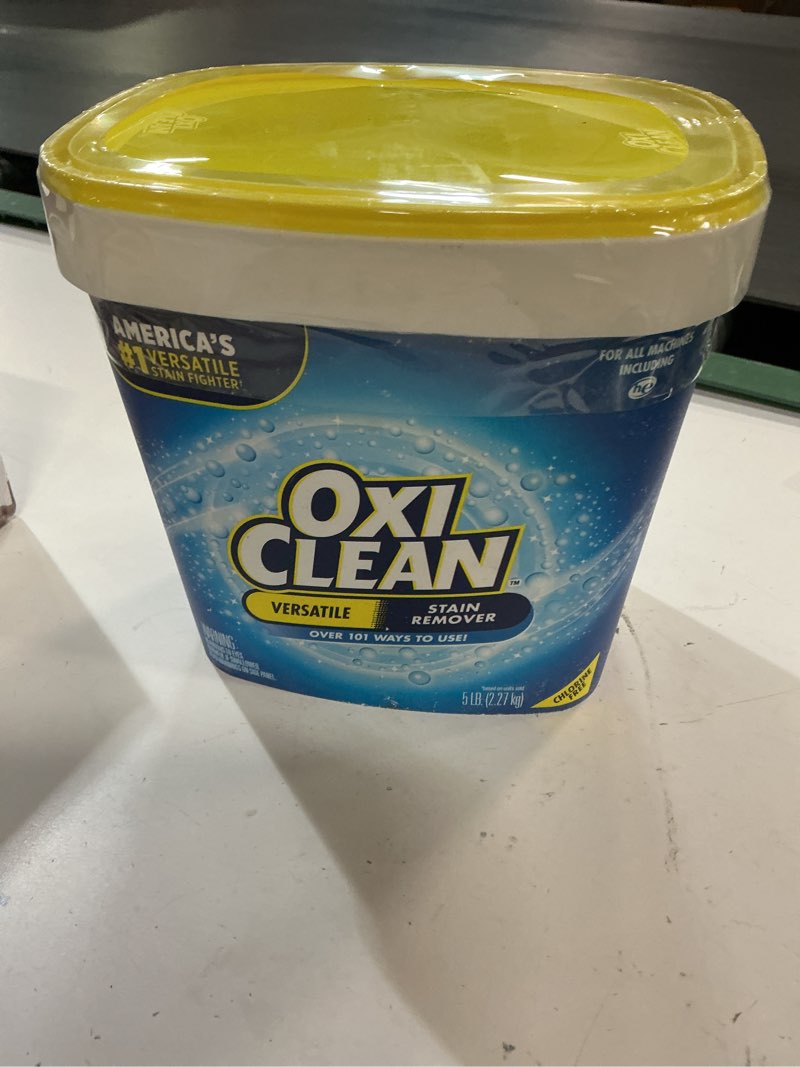 Condition photo showing New/Like New for OxiClean Versatile Stain Remover Powder, 5 lb
