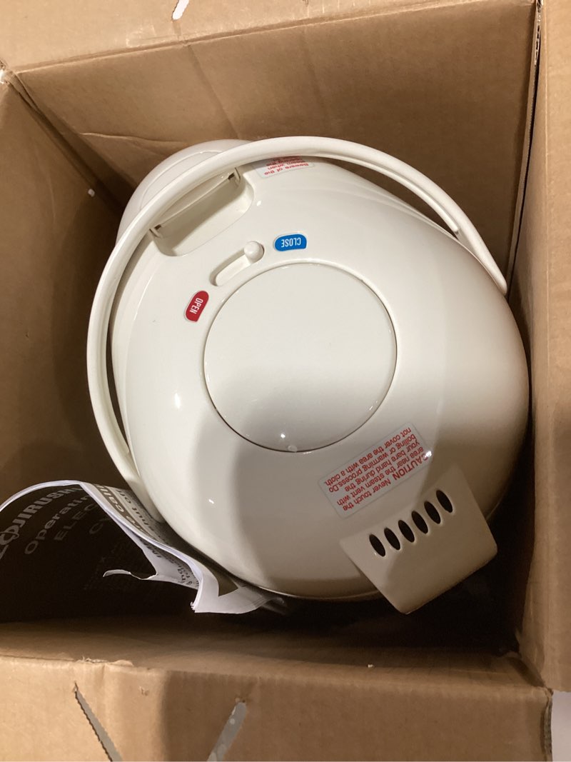 Condition photo showing As Is for Zojirushi CW-PZC22FC Micom Super Boiler 2.2L, Floral, 2.2 L 2.2 L Floral