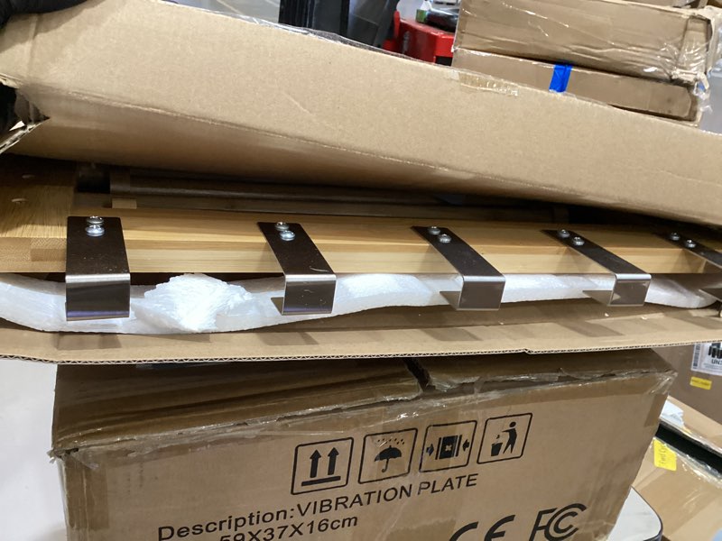 Condition photo showing Good Condition for Wall Mounted Drying Rack - Clothes Drying Rack Wall Mounted for Laundry - 20 INCH - with 5 Hooks and 8 arms - 80 lbs Capacity - Natural Bamboo