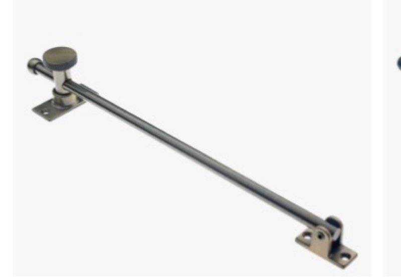 idh by st. simons 21002-005 professional grade quality genuine solid brass casement adjuster, 12-inch, antique brass antique brass 12 inch
