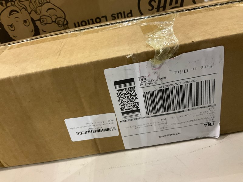 Condition photo showing New/Like New for 30 Pcs Iron Balusters for Staircase, 1/2" x 44" Wrought Iron Baluster, Square Metal Balusters Hollow Straight Iron Spindles for Stairs Satin Black Deck Railing Square 30