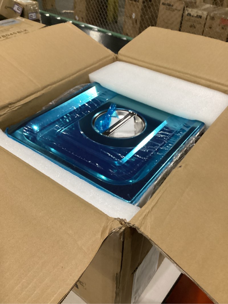 Condition photo showing New/Like New for vevor 10l ultrasonic cleaner, professional 180w ultrasonic cleaner machine with digital display and cleaning basket, 40khz stainless steel cleaning machine ideal for jewelry, coins, watches, razors