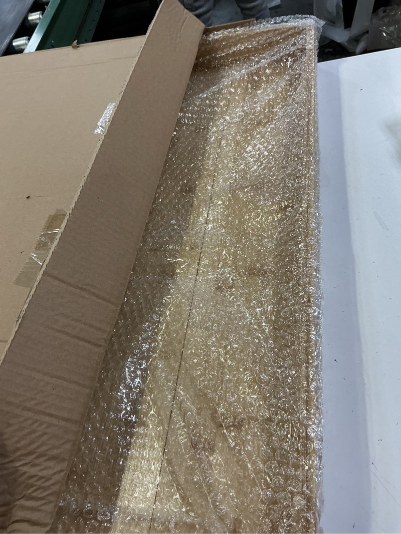 Condition photo showing As Is for Bamboo Noodle Board Stove Cover for Electric and Gas Stoves - Sink Cover, 30"L x 22"W x 2.5H" - Double-Sided Usable