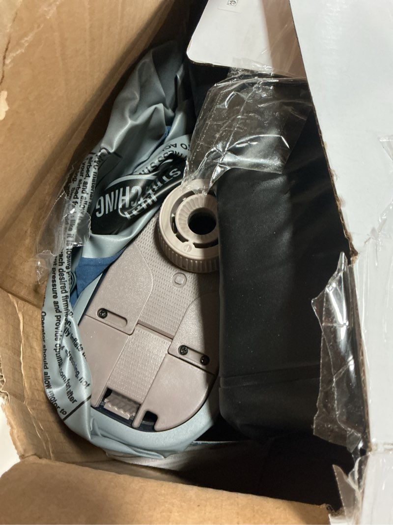 Condition photo showing As Is for bestway® tritech air mattress full 12" with built-in ac pump