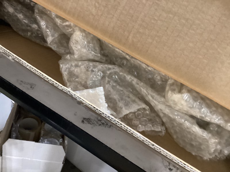 Condition photo showing Good Condition for metal table legs - heavy duty desk & furniture legs, modern industrial set of 2 (28" height, 23.6" wide)