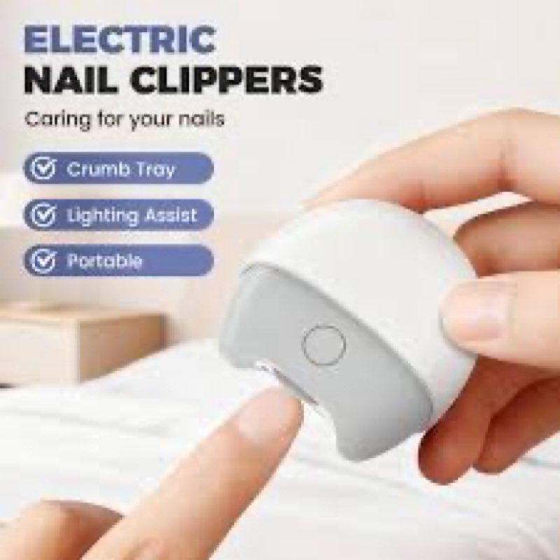 Electric Nail Clipper, 2026 Improved Nail Clippers Set, Includes an Automatic 2-in-1 Nail Clippers (