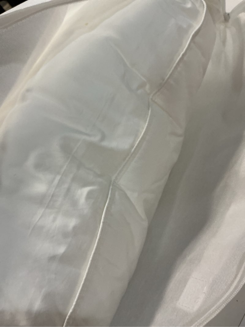 Condition photo showing As Is for  premium down alternative pillow soft/medium