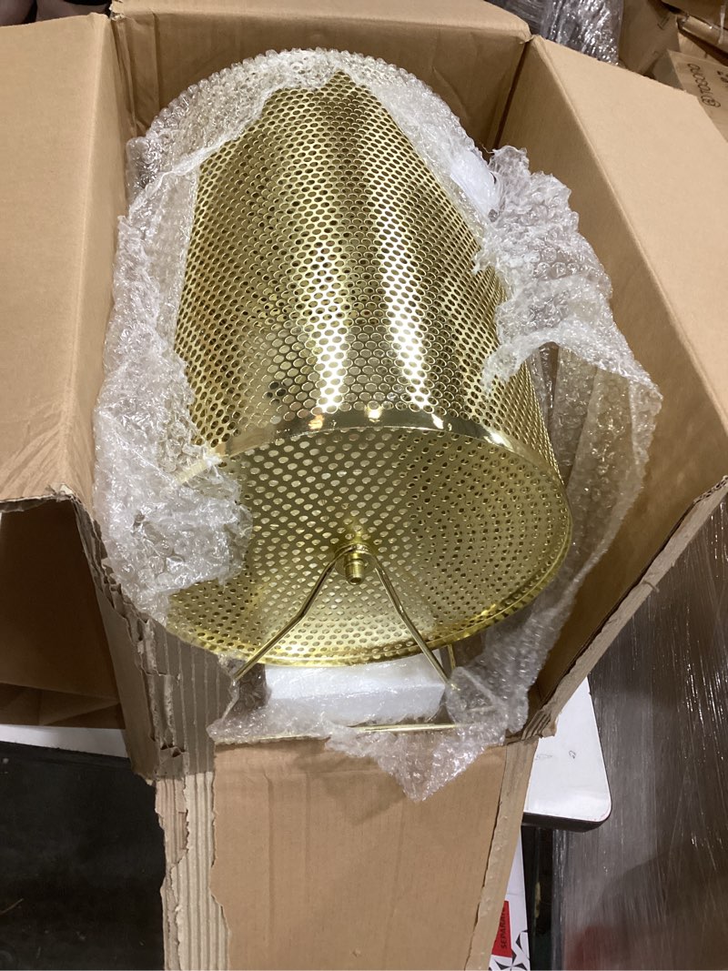 Condition photo showing Good Condition for gse games & sports expert brass raffle drum, professional raffle ticket spinning cage, holds 2,000 tickets or 80 ping pong raffle balls (available in small, medium, large & x-large) small - holds 2,000 tickets